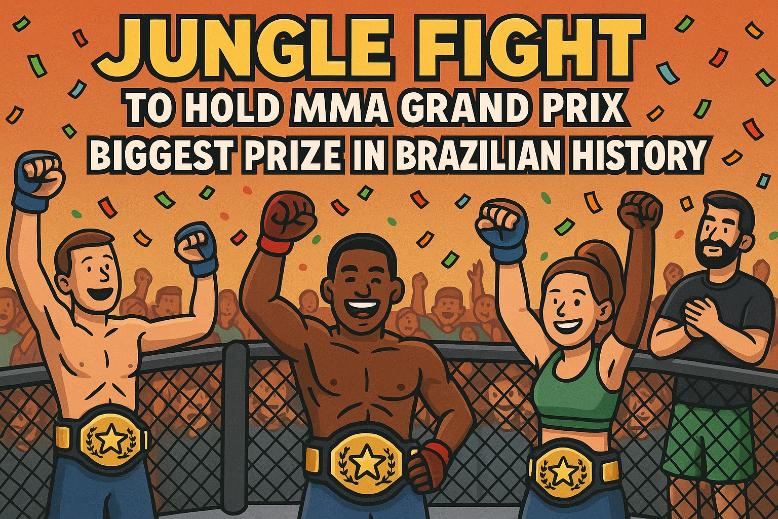 Jungle Fight Unveils Record-Breaking Grand Prix Tournaments for 2025