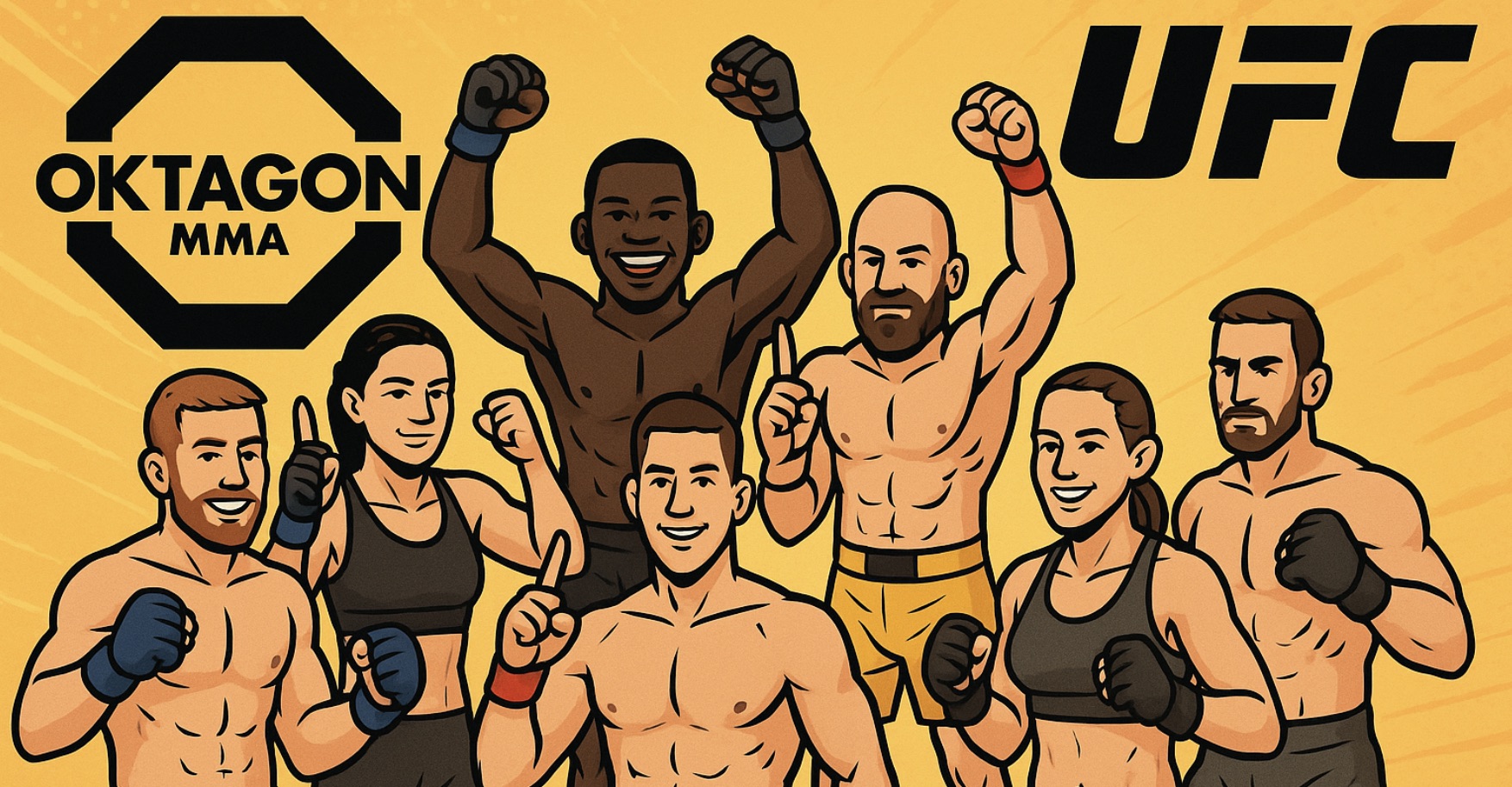 7 OKTAGON Fighters Who Made It to the UFC