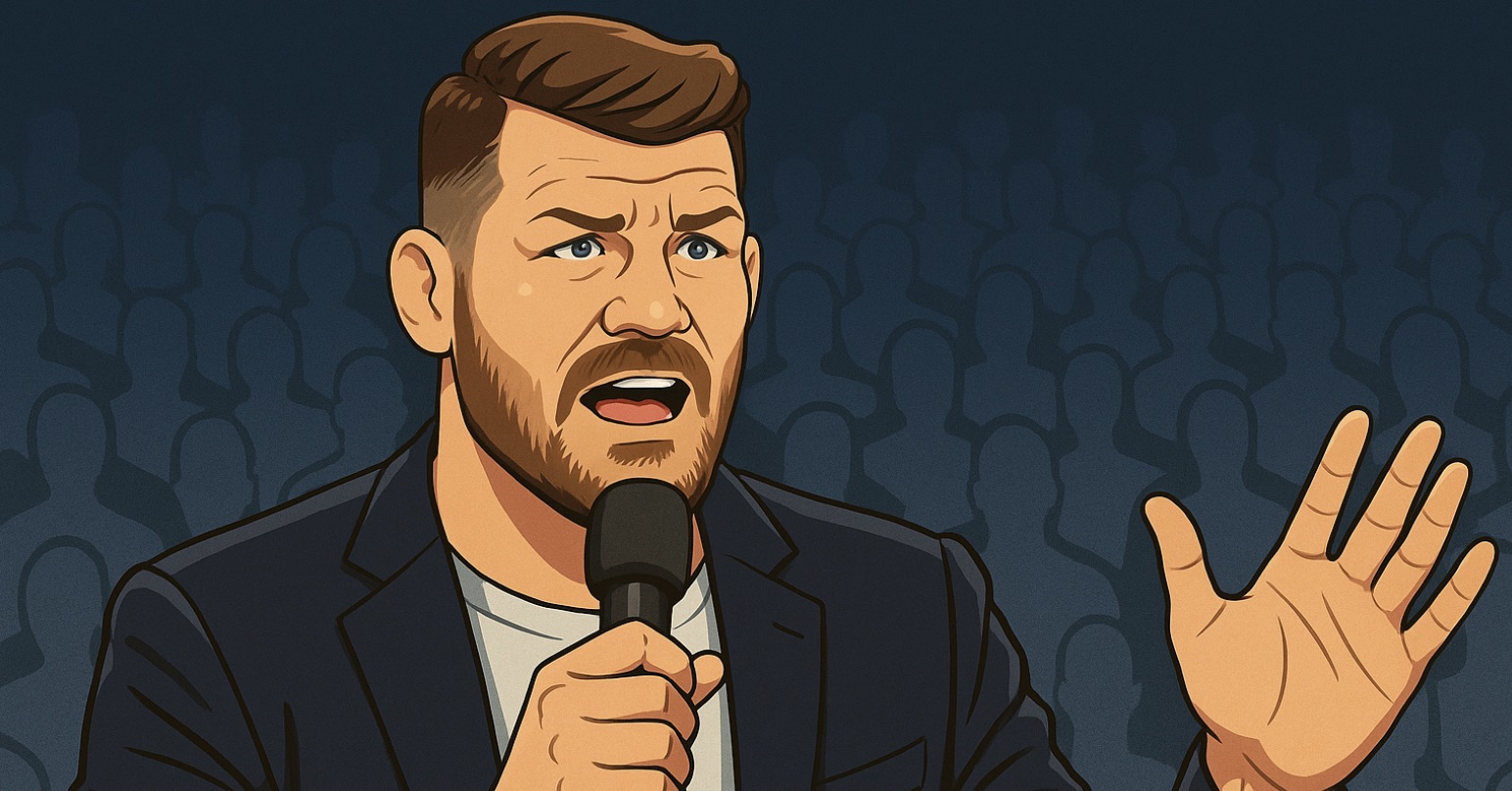 MMAtown blog post image: Bisping Picks Jon Jones vs Tom Aspinall as White House Headliner, Snubs McGregor