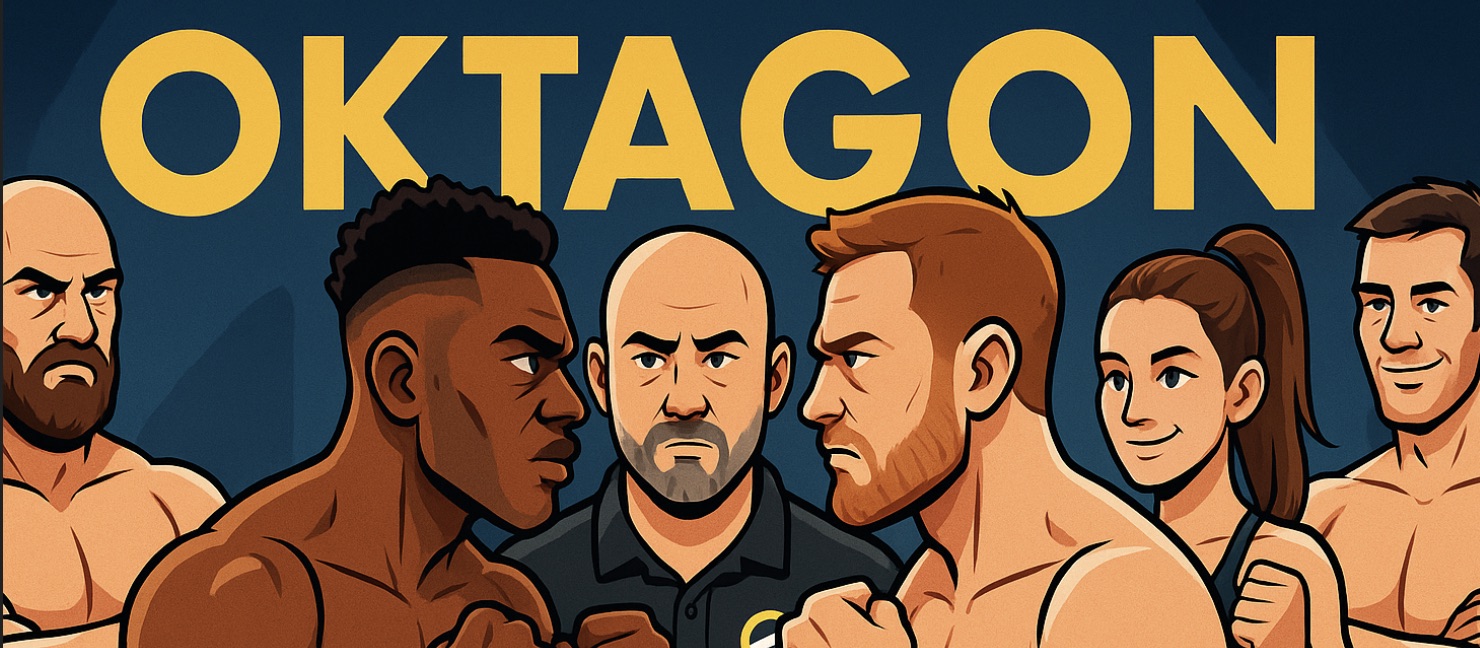 MMAtown blog post image:  Denis Frimpong vs Peter Gabal Set for Lightweight Showdown at OKTAGON 76 in Frankfurt