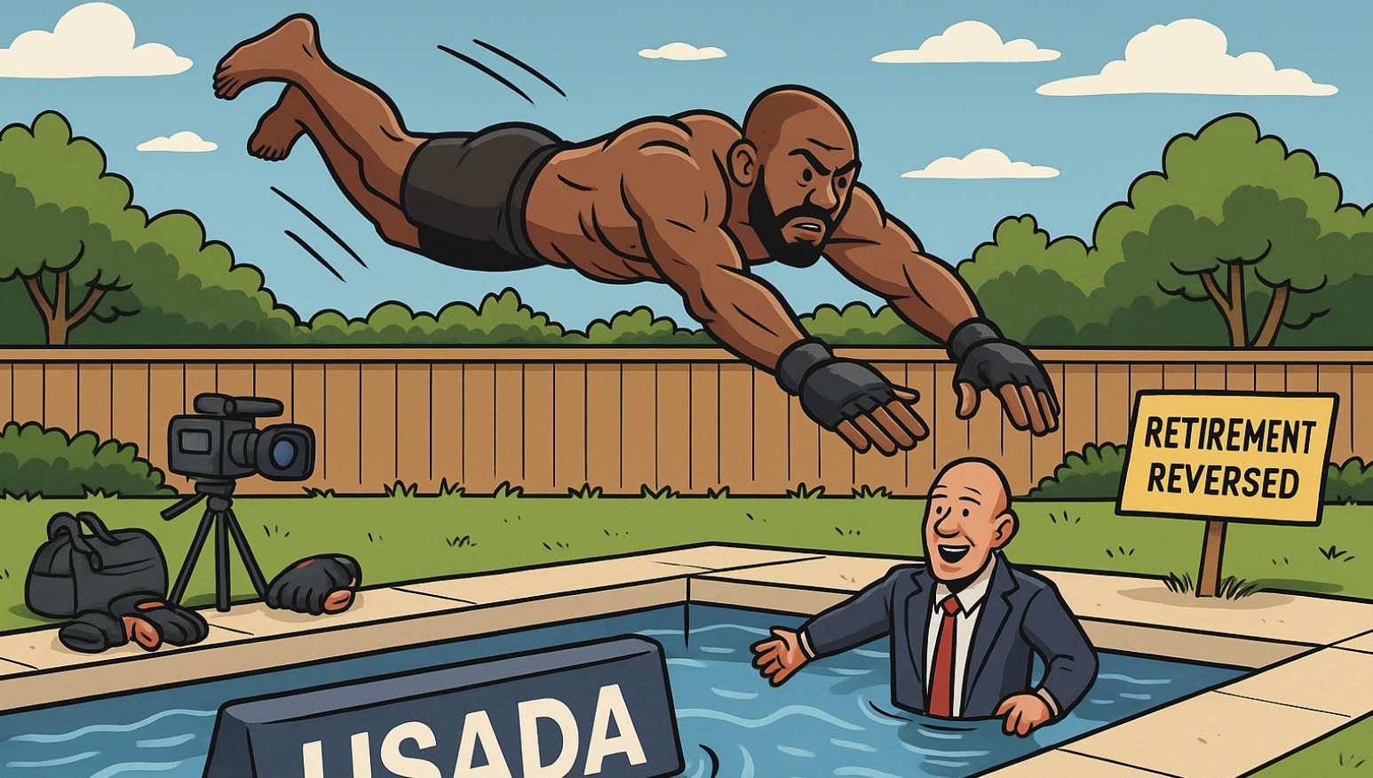 MMAtown blog post image: Jon Jones Back from Retirement? Dana White Eyes Aspinall Showdown for Potential White House UFC Card
