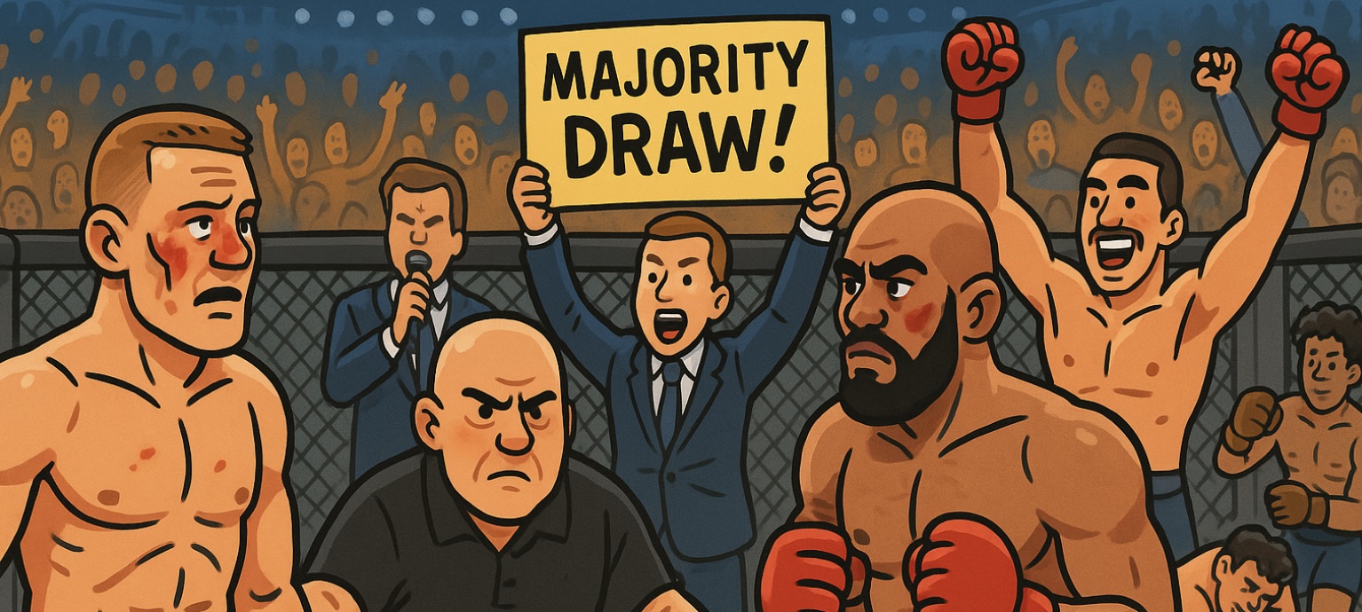 MMAtown blog post image: Kolev and Maalem Go the Distance in Brutal Draw at BRAVE CF 97