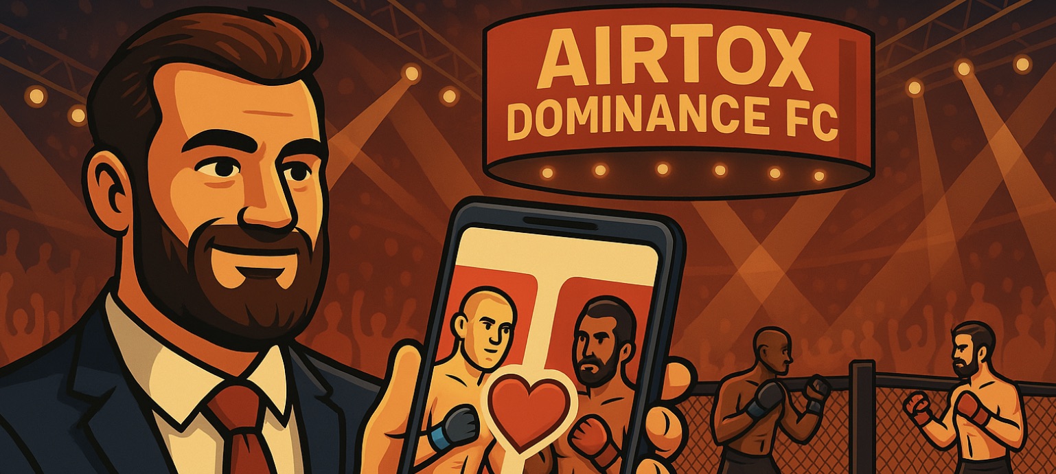 Mark Madsen’s Airtox Dominance FC Aims to Be the “Tinder of MMA”