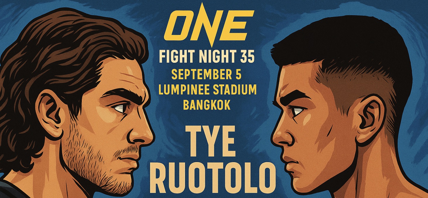 MMAtown blog post image: Tye Ruotolo Set to Enter the Cage — Grappling Star to Face Adrian Lee in MMA Debut at ONE Fight Night 35