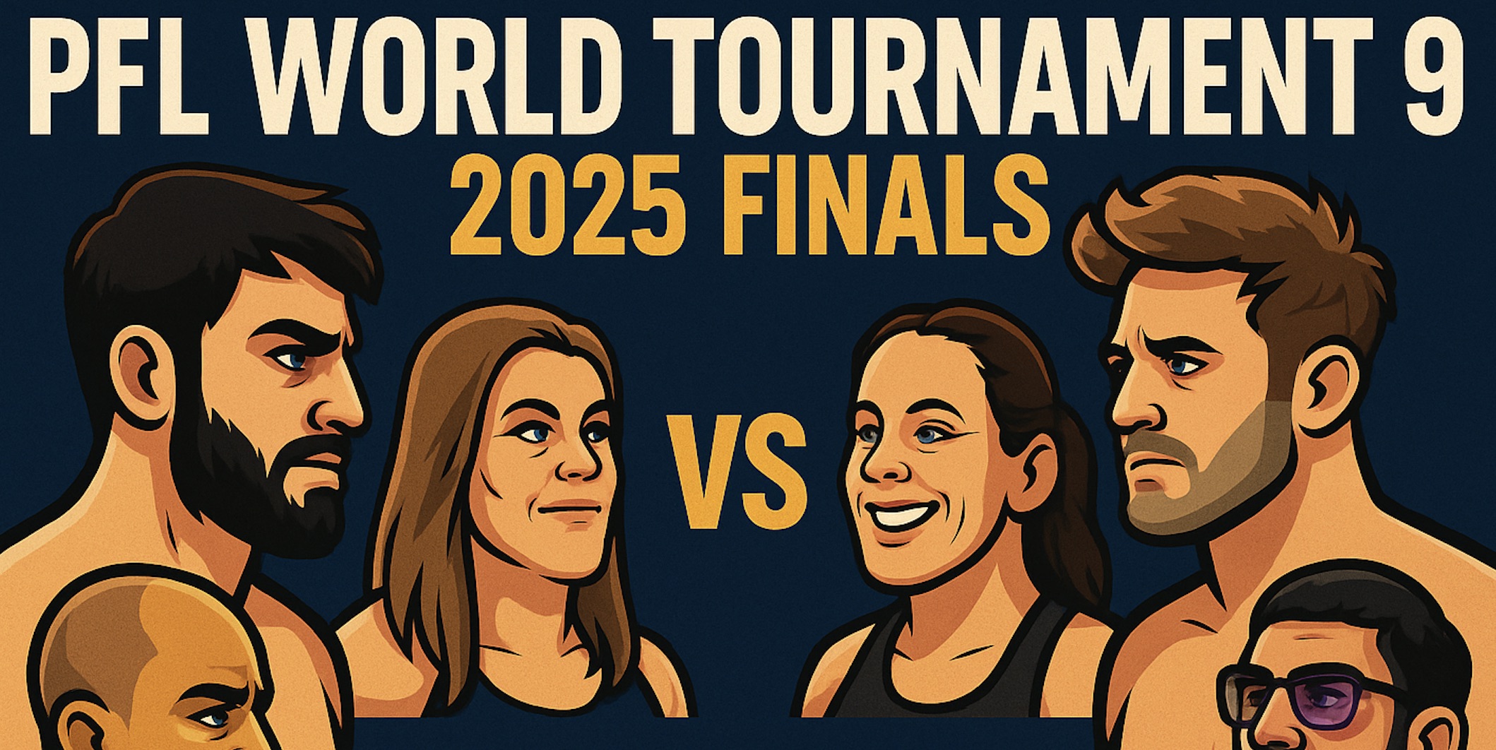MMAtown blog post image: PFL World Tournament 9: 2025 Finals Set for Charlotte — Championship Gold on the Line