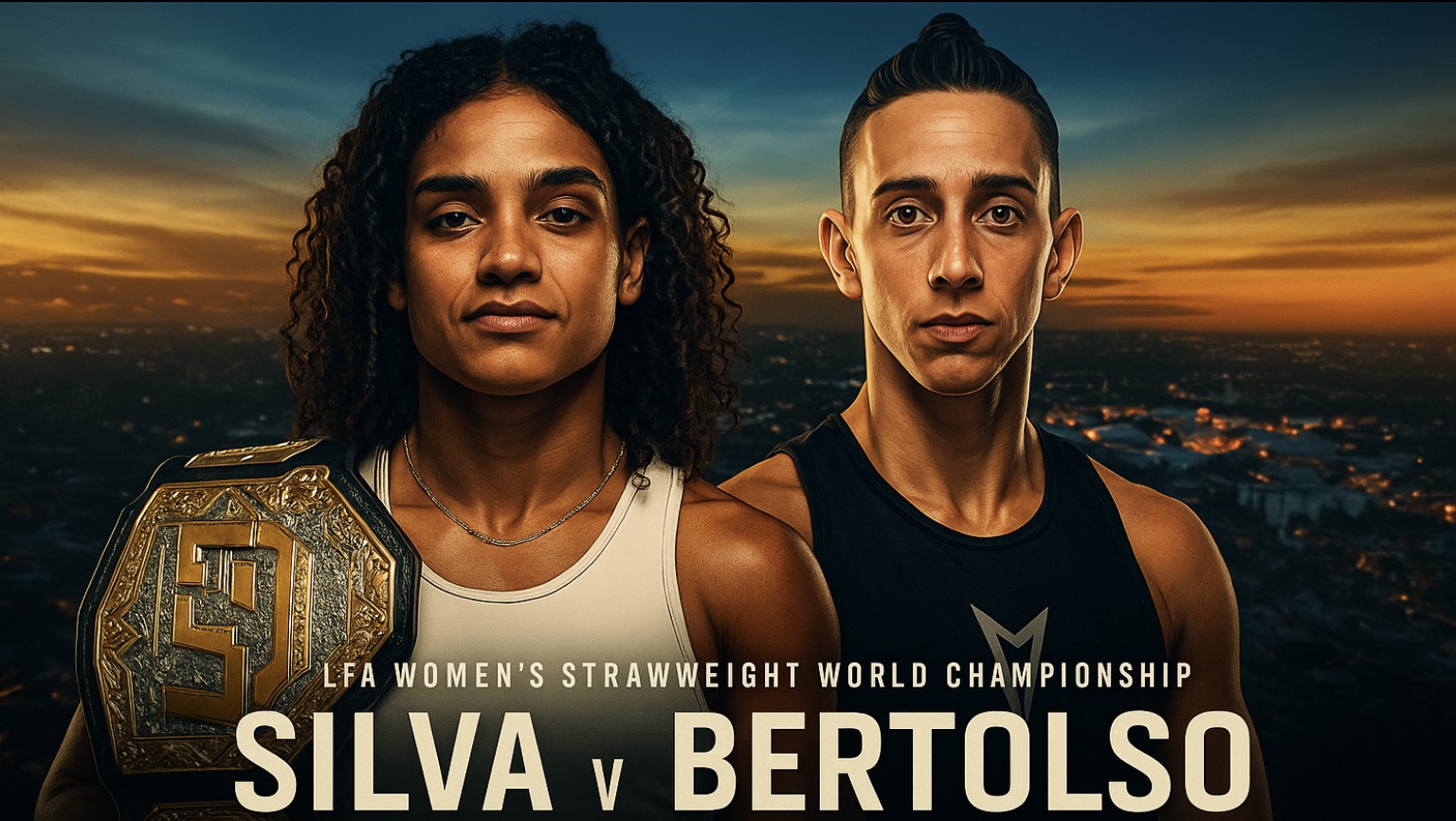 MMAtown blog post image: LFA 216: Silva vs. Bertolso — Brazil’s Prospects Take Center Stage in Cuiabá