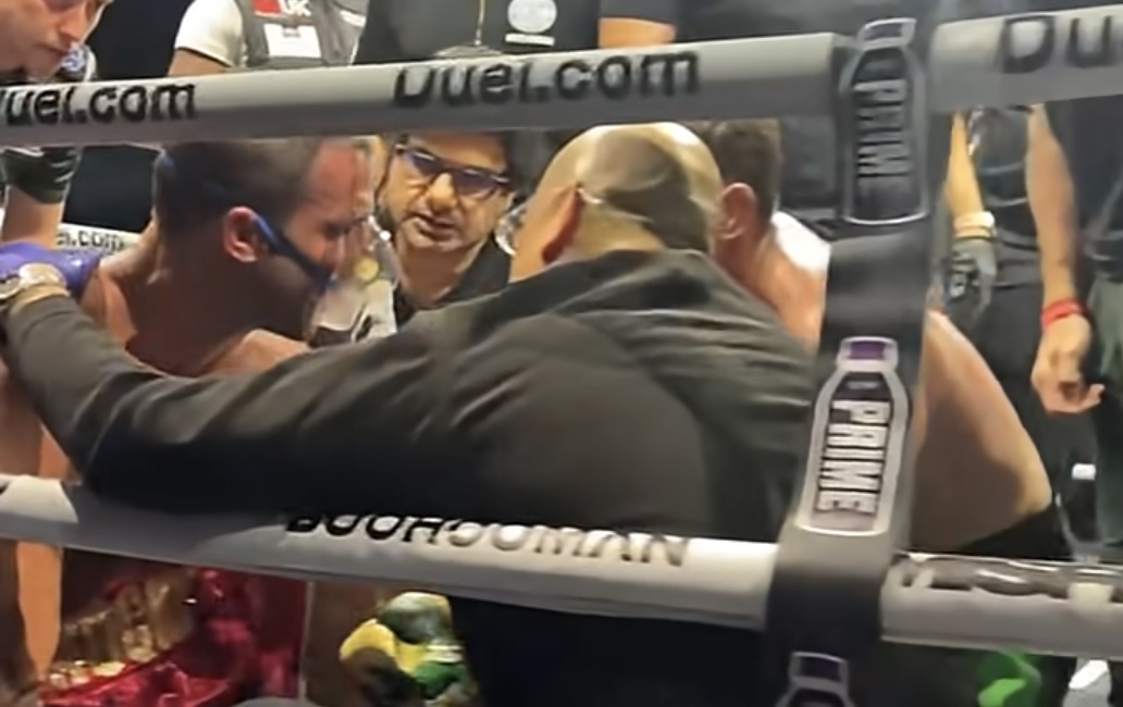New Footage Shows Luke Rockhold Given Oxygen Mask as Darren Till Looks On After KO