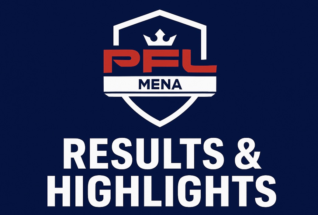 MMAtown blog post image: PFL MENA 3 Semifinals Results & Highlights: Alaqraa’s 21-Second TKO, Fahmi’s Upset, Saudi Prospect Basahel Shines | Full Card & FAQ