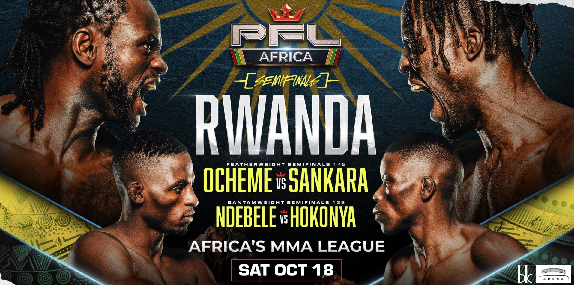 PFL Africa 3: Rwanda Results & Highlights — Abdoullah Kane’s Headkick KO Steals the Show MMAtown blog post image: PFL Africa 3: Rwanda Results & Highlights — Abdoullah Kane’s Headkick KO Steals the Show