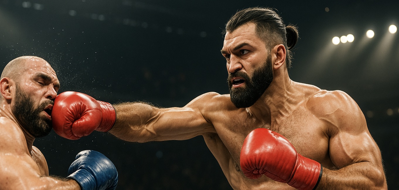MMAtown blog post image: Andrei Arlovski Flattens “Kelz” With Last-Round KO in Misfits Boxing Debut — Full Recap & What It Means for a UFC Legend