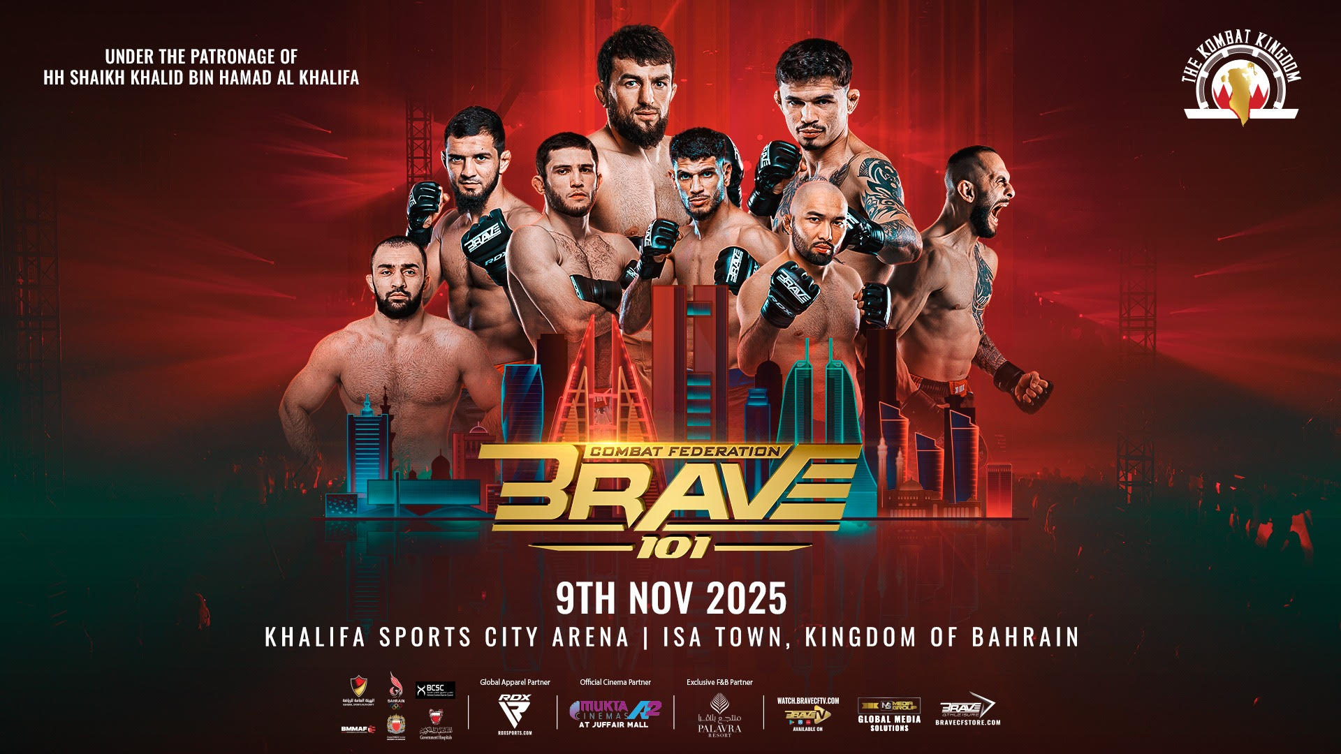 BRAVE CF 101 Results & Highlights — Idrisov Edges Ferreira; Gitinov Chokes Askerov; Boughanem Body-Knee TKO Rocks Bahrain MMAtown blog post image: BRAVE CF 101 Results & Highlights — Idrisov Edges Ferreira; Gitinov Chokes Askerov; Boughanem Body-Knee TKO Rocks Bahrain