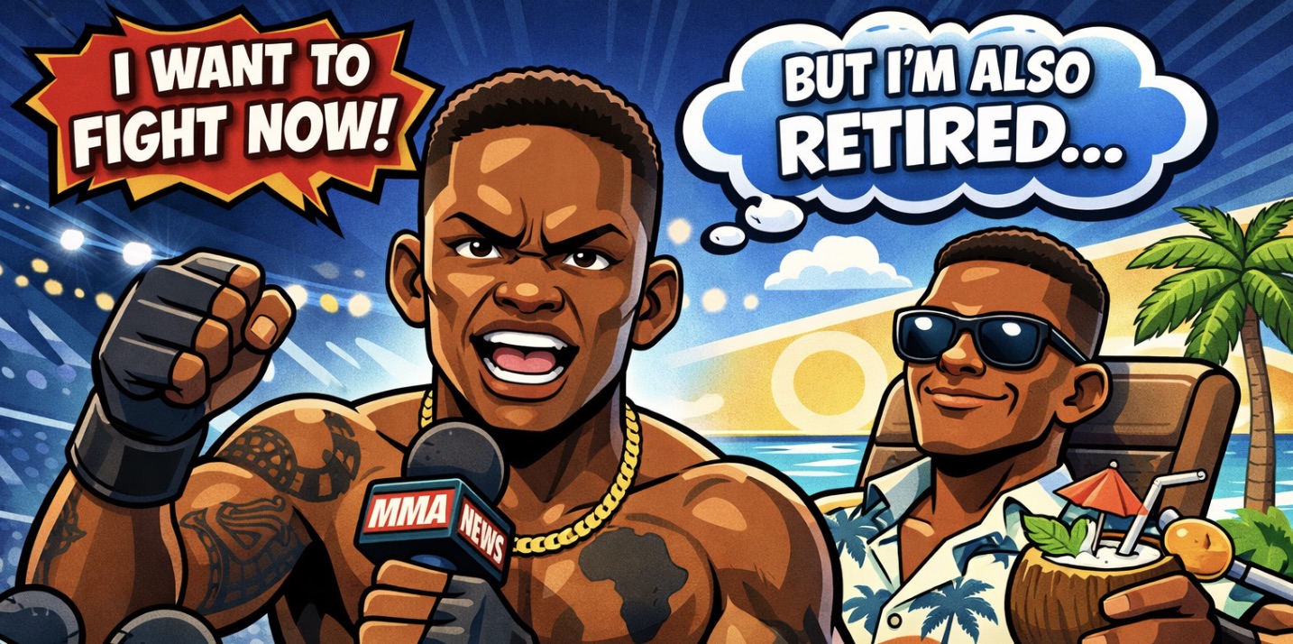 Israel Adesanya Says Belts Don’t Matter Now — He Wants to Fight “Free” Again in UFC MMAtown blog post image: Israel Adesanya Says Belts Don’t Matter Now — He Wants to Fight “Free” Again in UFC