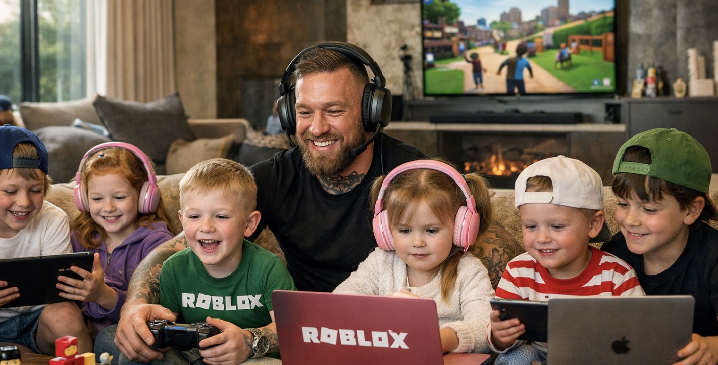 Conor McGregor’s Wild Roblox Night With His Son Just Broke MMA Twitter (Yes, Really)