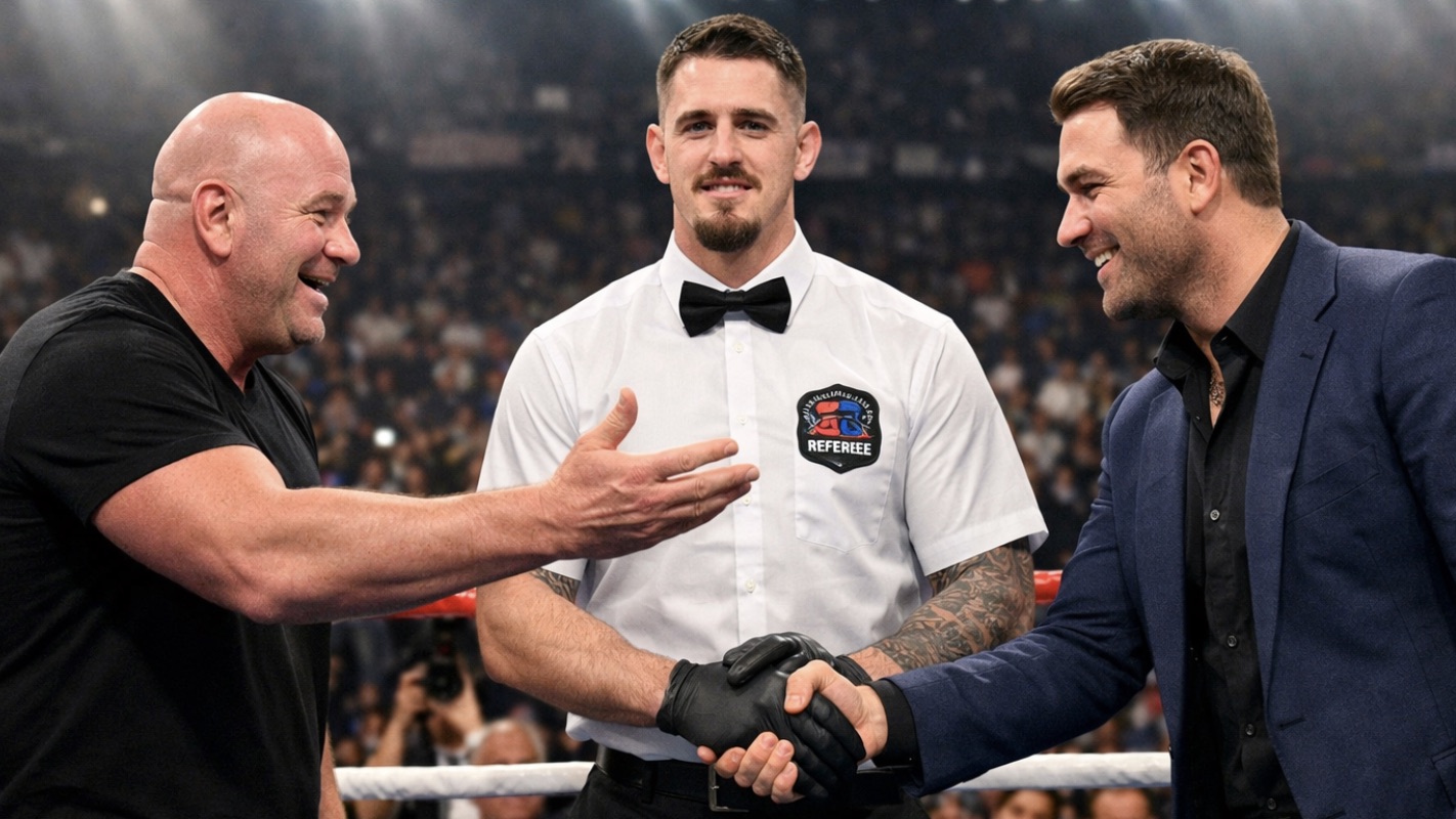 Dana White vs Eddie Hearn Just Got Real and Now Boxing Talk Is on the Table After Tom Aspinall Signs Up