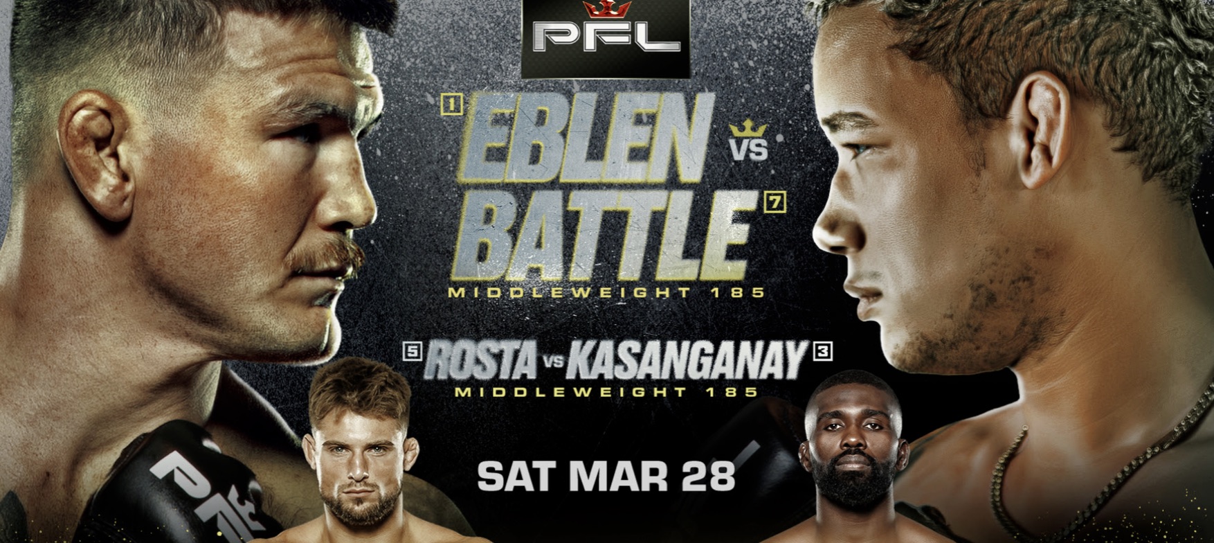 MMAtown blog post image: PFL Pittsburgh Fight Card: Johnny Eblen vs Bryan Battle Tops a Deep Card With a Real Hometown Co-Main