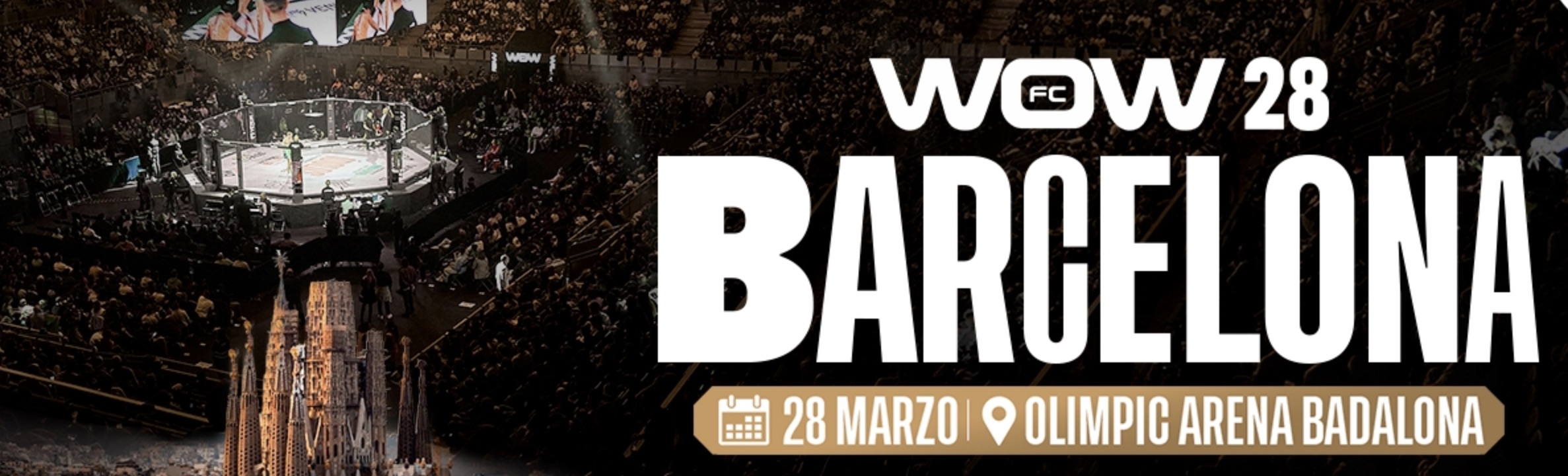 MMAtown blog post image: WOW 28 Barcelona Fight Card: Fabia Sintes Returns, Badalona Gets a Stacked Night of Spanish MMA
