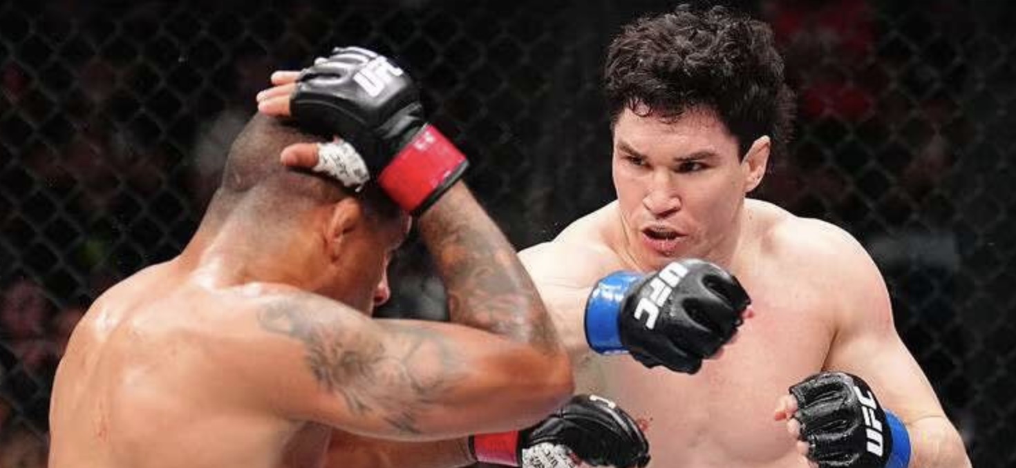 MMAtown blog post image: UFC Winnipeg Results: Mike Malott Retires Gilbert Burns, Charles Jourdain Steals the Show, and the Card Keeps Delivering