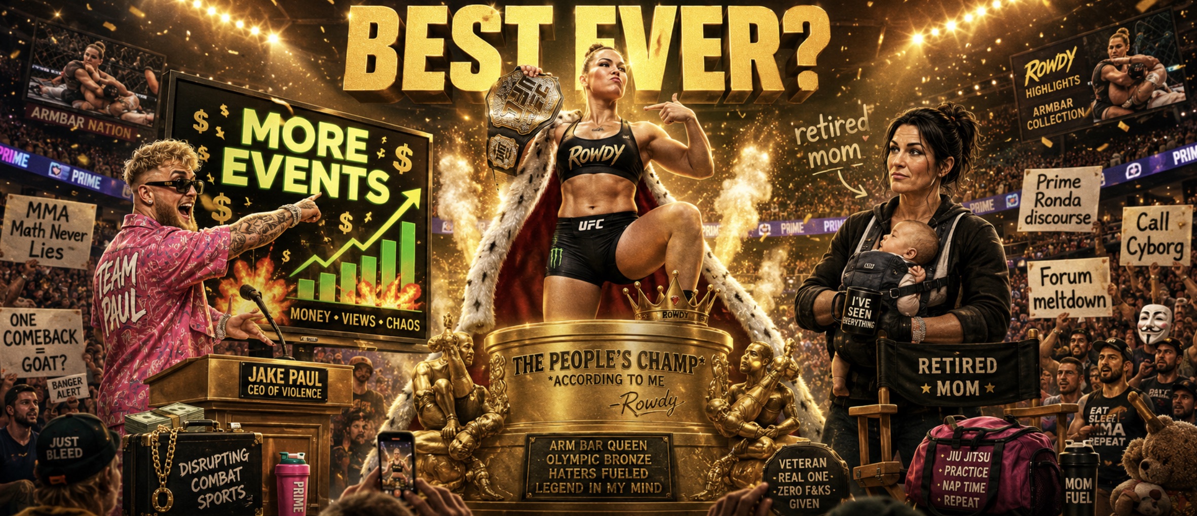 Ronda Rousey vs Gina Carano Breaks Records as MVP Targets a Bigger MMA Future After Netflix Smash