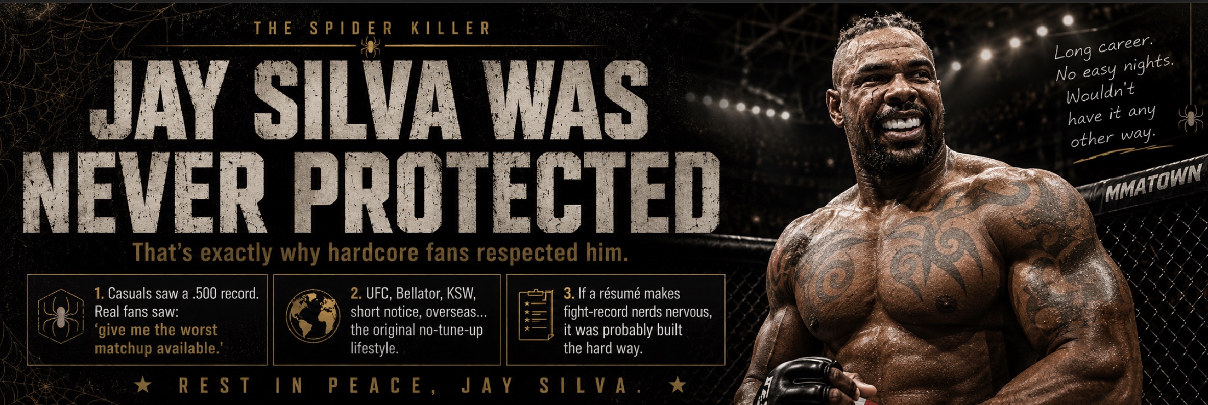 Jay Silva Dies at 45: UFC, Bellator and KSW Veteran Remembered as a True Fighter’s Fighter