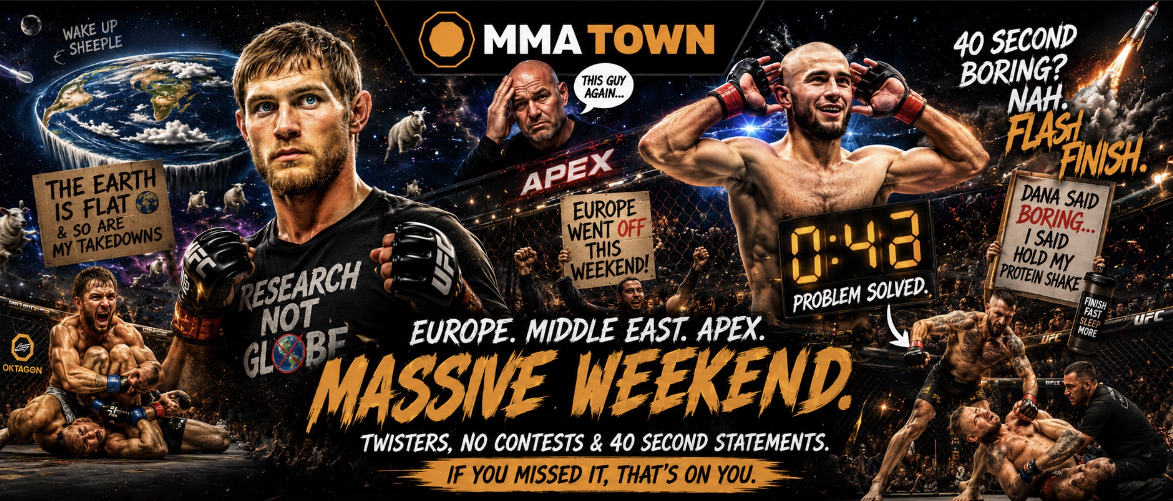 Weekend MMA Recap: OKTAGON 89 Chaos, ARES 41 Title Finishes, WOW 31 Shockers, BRAVE CF 106 and UFC Vegas 118 Results