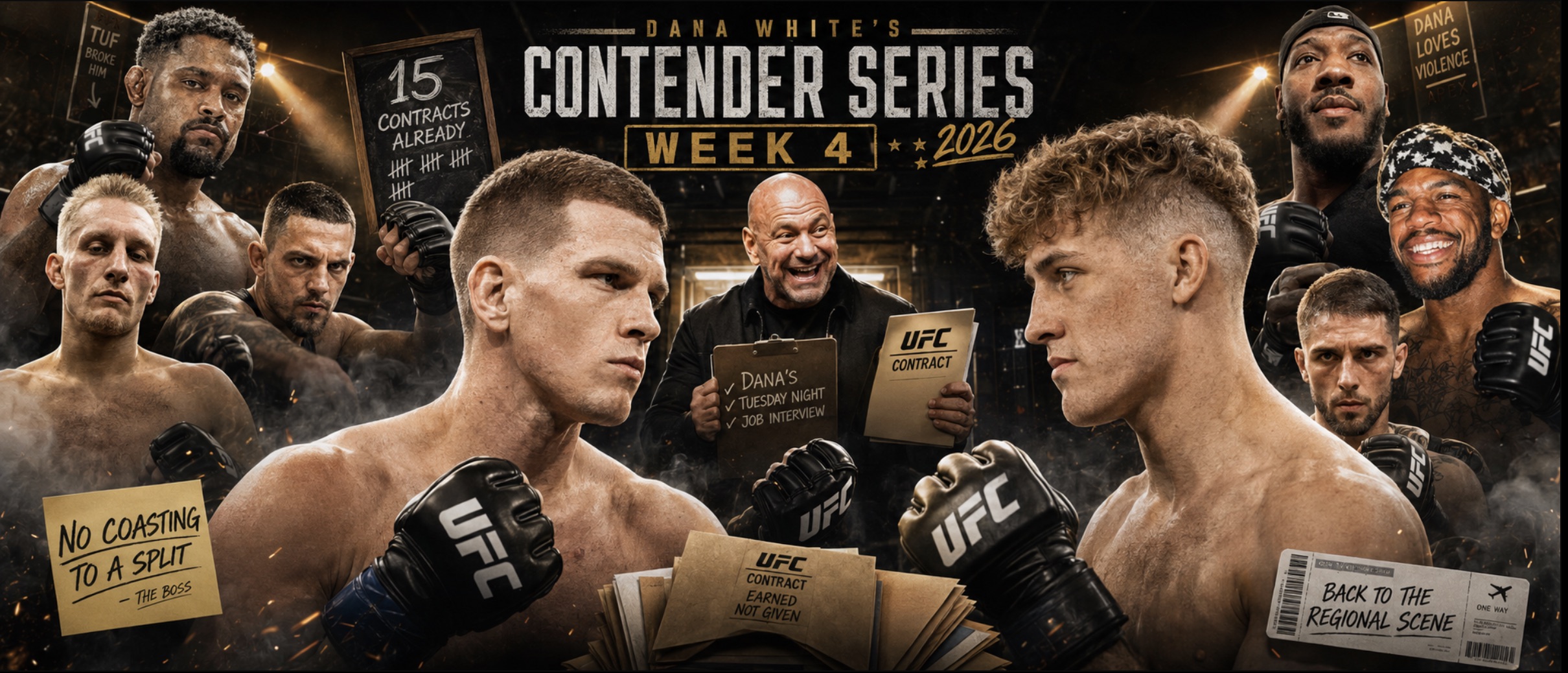DWCS 2026 Week 4 Preview and Full Fight Card: Patrick Rivera vs Adam Darby Headlines