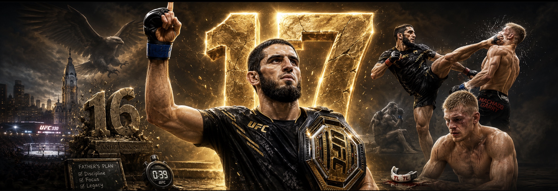 UFC 330 Results: Islam Makhachev Beats Ian Machado Garry, Breaks UFC Win Streak Record