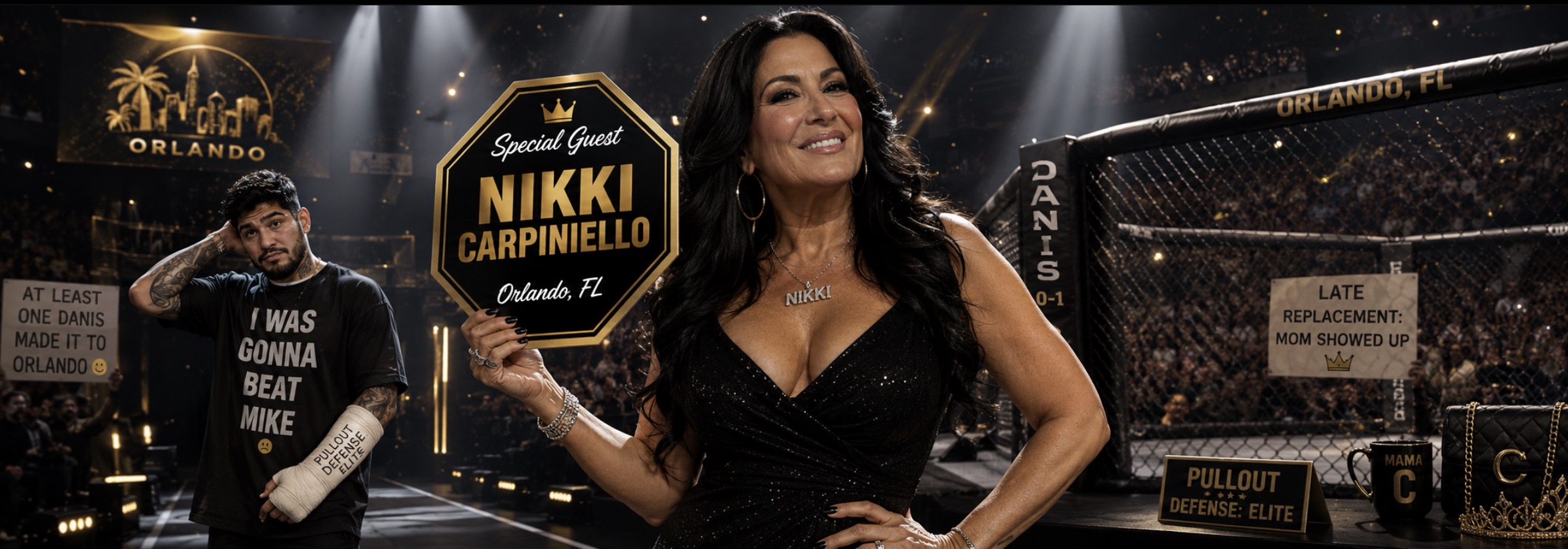 Who Is Dillon Danis’ Mom Nikki Carpiniello? Duel Arena 1 Ring Girl Stunt Explained