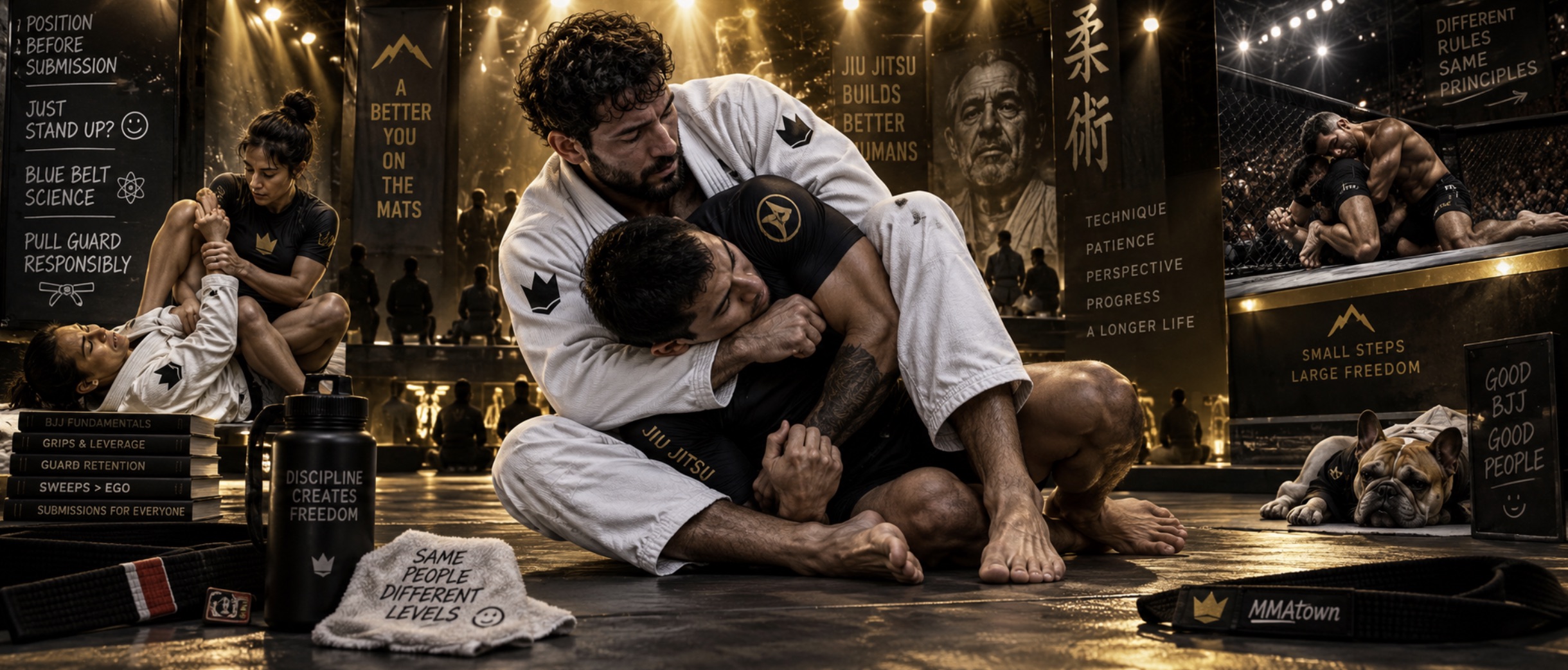 Brazilian Jiu-Jitsu Guide: BJJ Belts, Gi vs No-Gi, Rules, Positions, Submissions and MMA