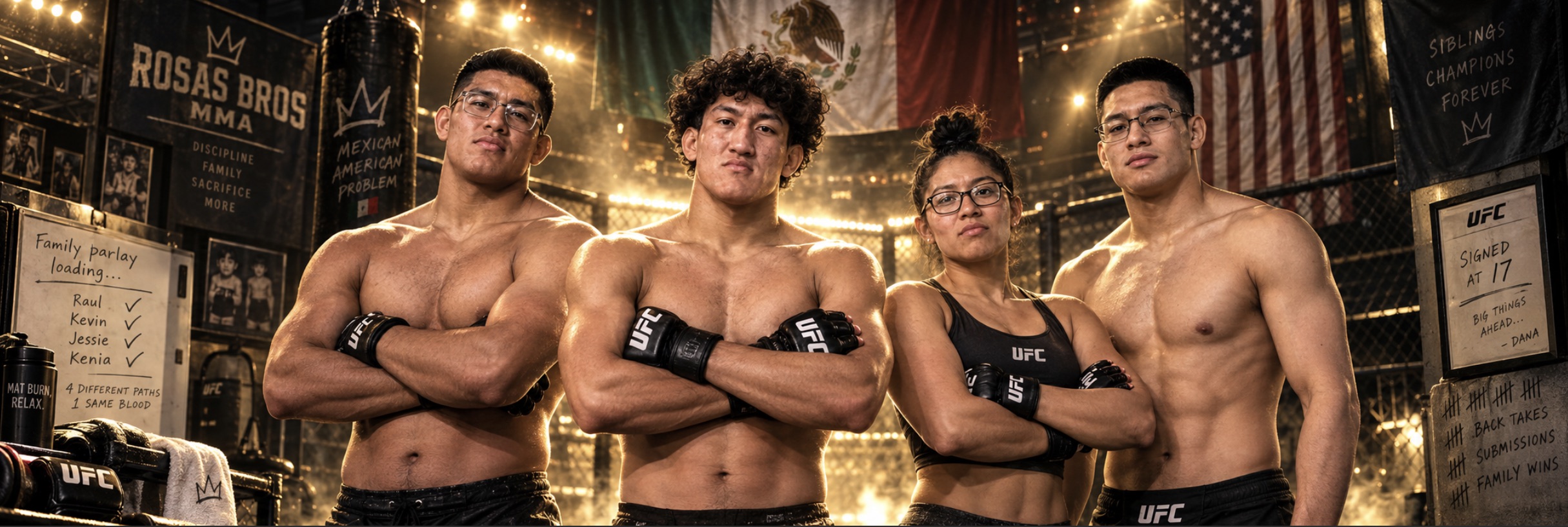 Raul Rosas Jr.'s Brothers and Sister: Jessie, Kevin and Kenia Rosas' MMA Careers and Next Fights