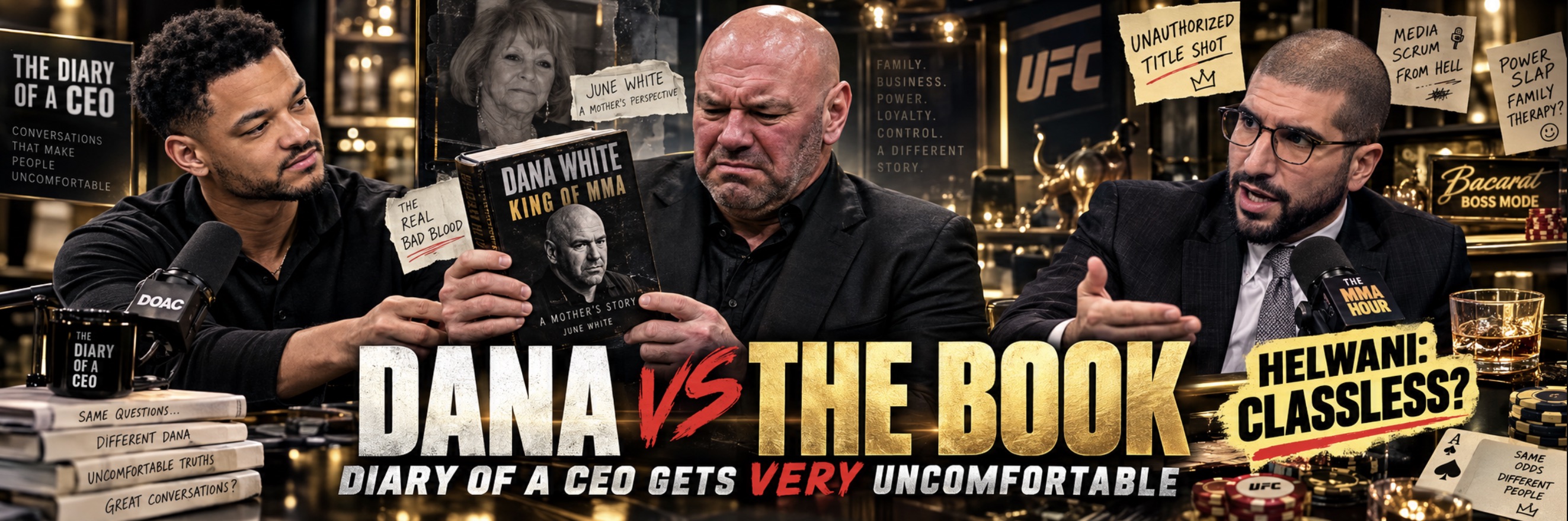 Dana White Opens Up About Feud With Late Mother Over ‘King of MMA’ Book