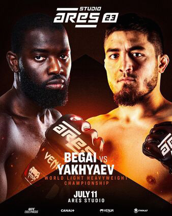 Ares FC 23: Begai vs. Yakhyaev