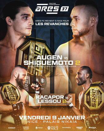 Ares FC 37: Augen vs. Shiguemoto 2