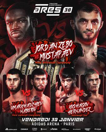 Ares FC 38: Zébo vs. Mustafaev