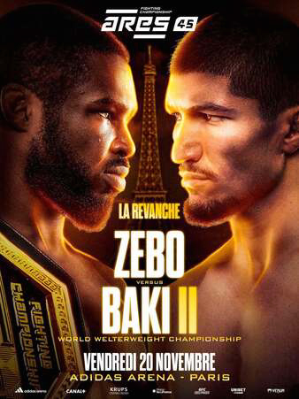 Ares FC 45: Zébo vs. Baki 2