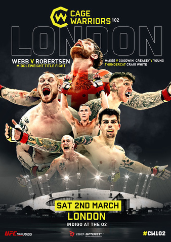 Cage Warriors 102: Webb vs. Robertson