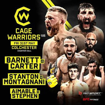 Cage Warriors 105: Barnett vs. Carter