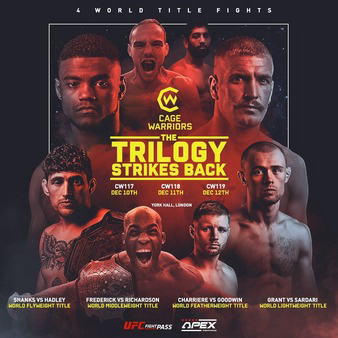 Cage Warriors 117: The Trilogy Strikes Back 1