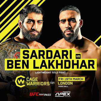 Cage Warriors 121: Sardari vs. Desmae