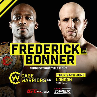 Cage Warriors 123: Frederick vs. Bonner