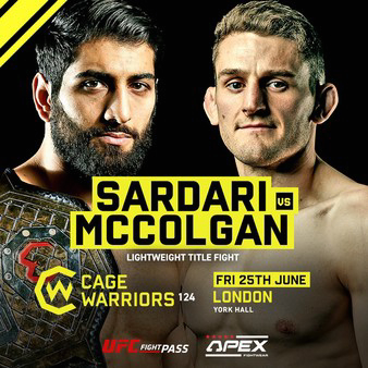 Cage Warriors 124: Sardari vs. McColgan