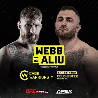 Cage Warriors 138: Webb vs. Aliu