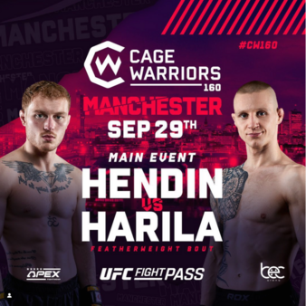 Cage Warriors 160: Hendin vs. Harila