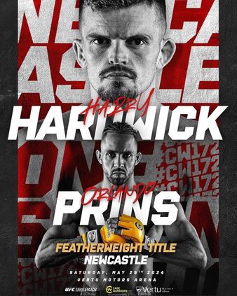 Cage Warriors 172: Hardwick vs. Prins