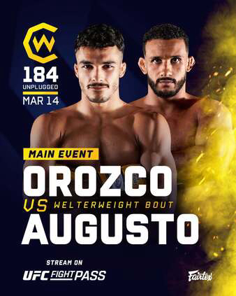Cage Warriors 184: Orozco vs. Augusto