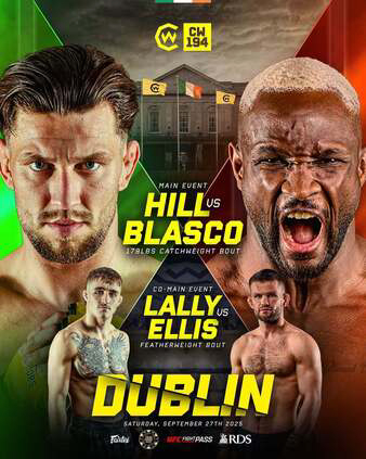 Cage Warriors 194: Hill vs. Blasco