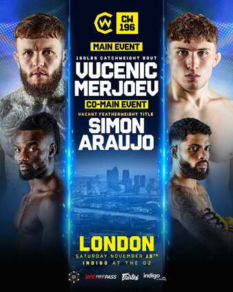 Cage Warriors 196: Merjoev vs. Vucenic
