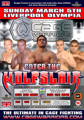 Cage Warriors 20: Enter The Wolfslair