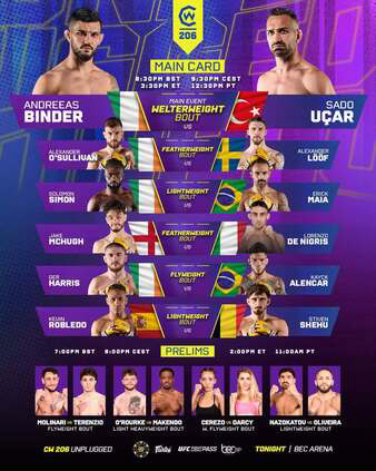Cage Warriors 206: Binder vs. Ucar