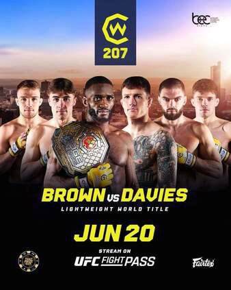 Cage Warriors 207: Brown vs. Davies