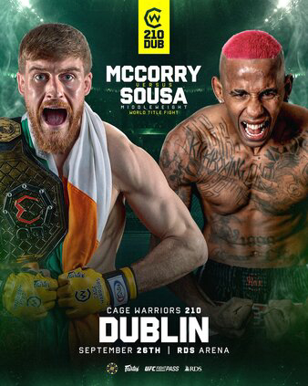 Cage Warriors 210: McCorry vs. Sousa